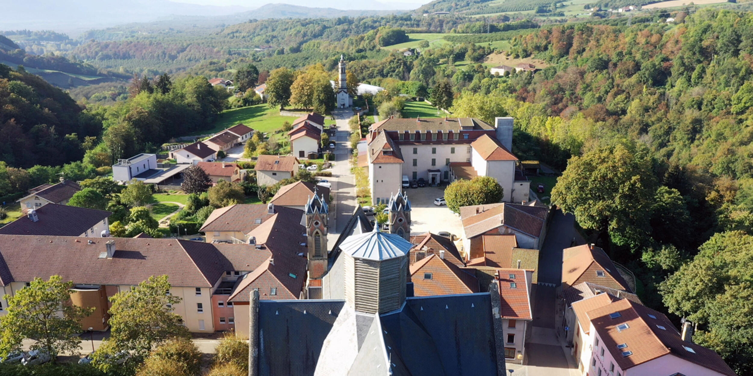 Drone promenade chapelle